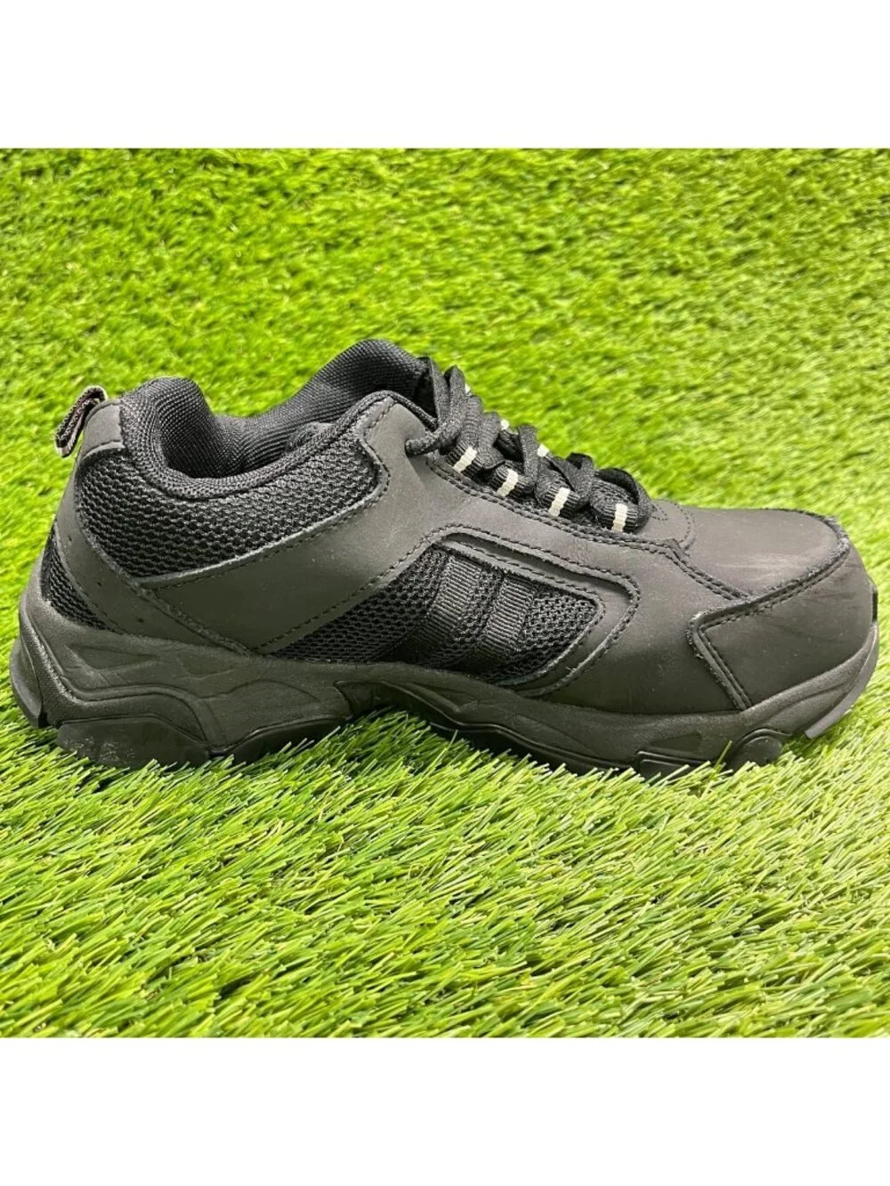 Nautilus Guard Sport Womens Size 7 Black Electric Hazard Steel Toe Work Shoes